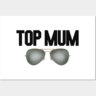 top mum glasses Posters and Art